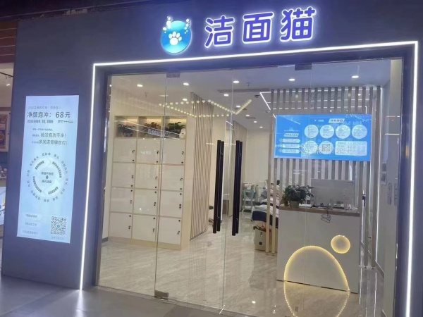 洁面猫 · 15 家直营店配套项目现场